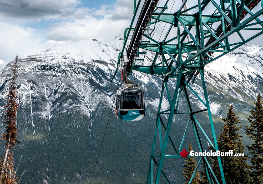 Gondola Among Mountains