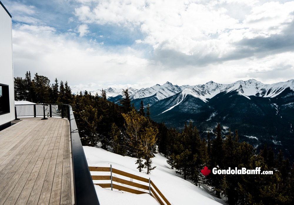 Platform View Sundance Mountain Range