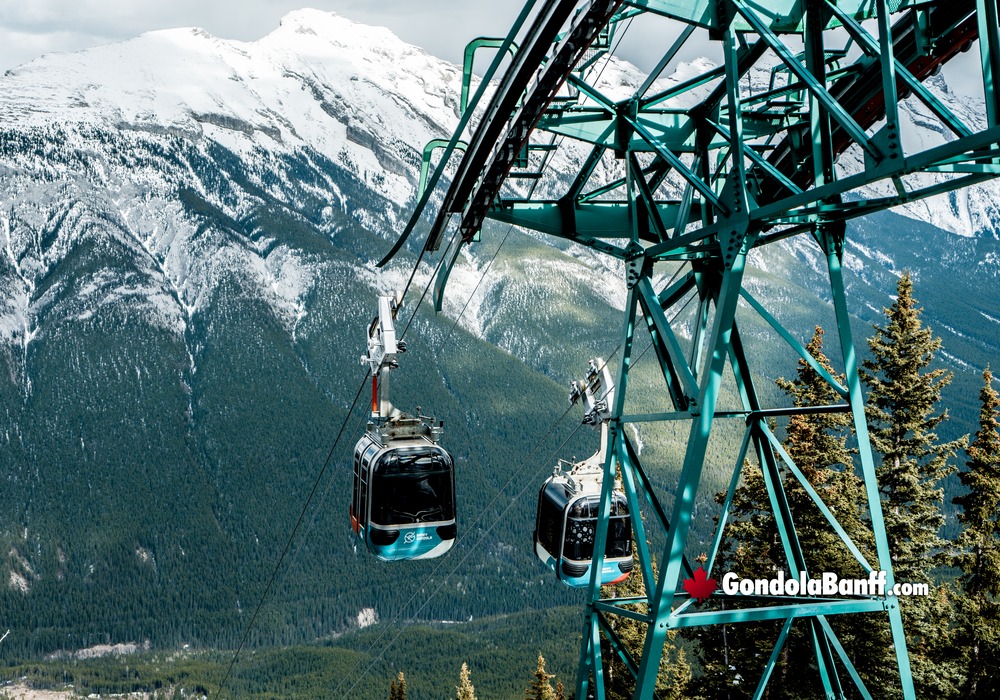 Banff Gondola Ride with Mountain Views