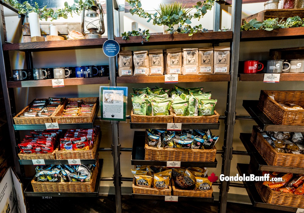 Castle Mountain Snacks and Souvenirs