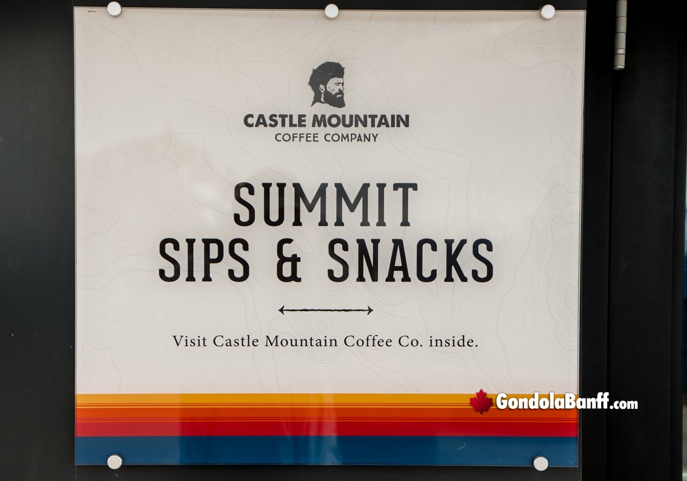 Banff Gondola Castle Mountain Summit Sips & Snacks