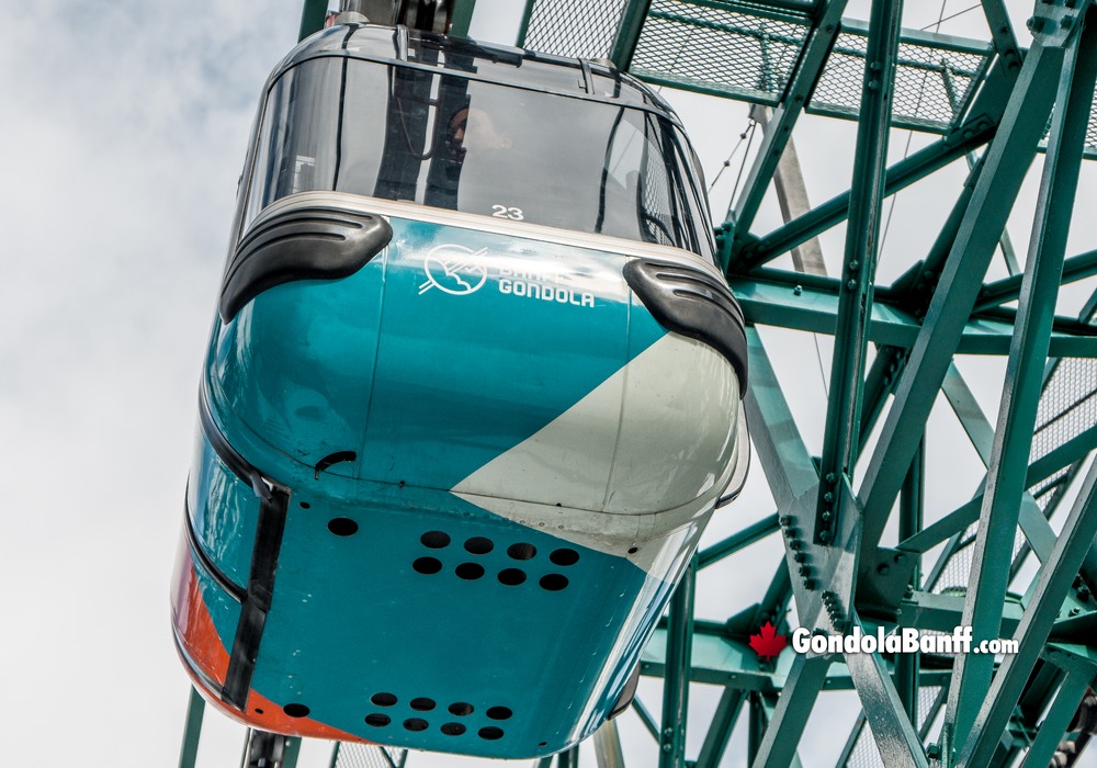 Colours Underneath Banff Gondola