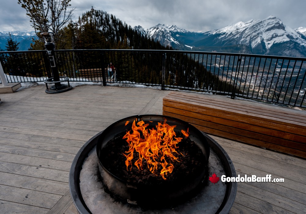 Firepit on Platform Mountain Views