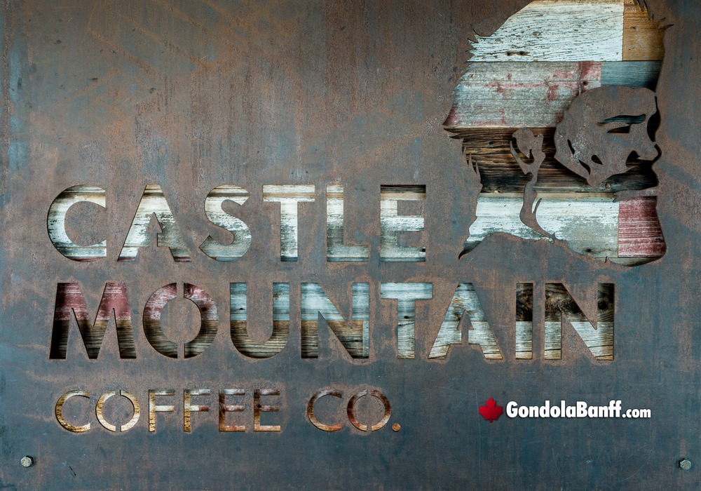 New Castle Mountain Coffee Iron Sign