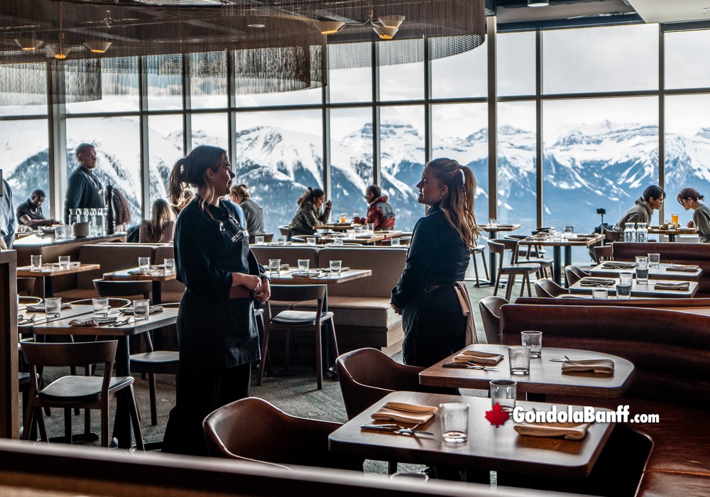 Newly Renovated Sky Bistro Tables