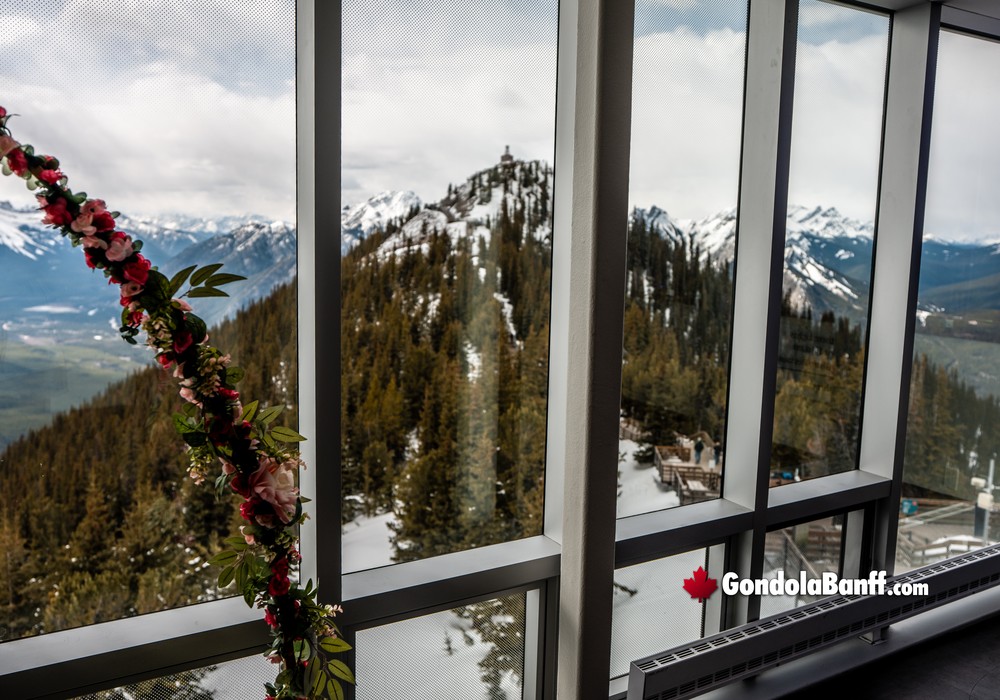 Flower Arch near Alpine Kitchen