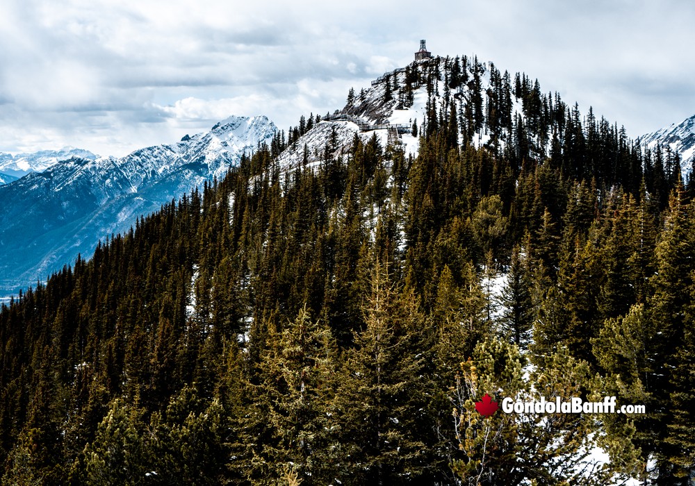 Historic Site Mountain Background Ridgeline View