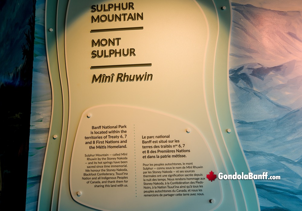 Indigenous Information on Sulphur Mountain
