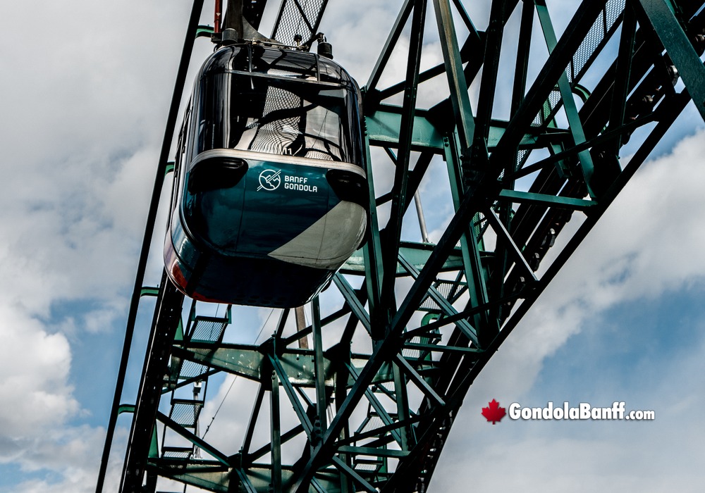Underneath Banff Gondola