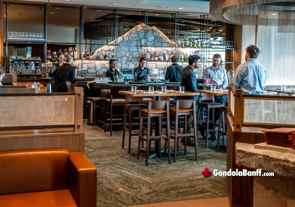 Newly Renovated Sky Bistro Bar Seating