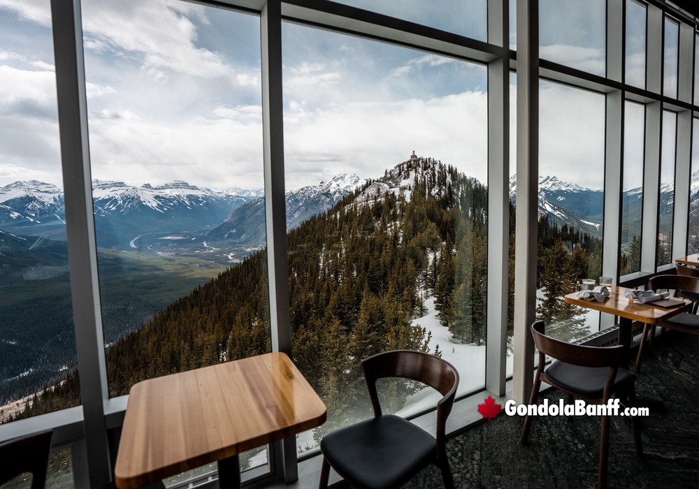 Banff Gondola Sky Bistro Sulphur Mountain Summit Restaurant