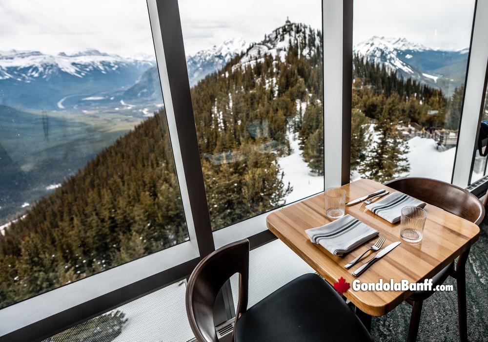 Banff Gondola Sky Bistro Sulphur Mountain Summit Restaurant