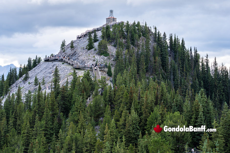Banff Gondola Sulphur Mountain Boardwalk