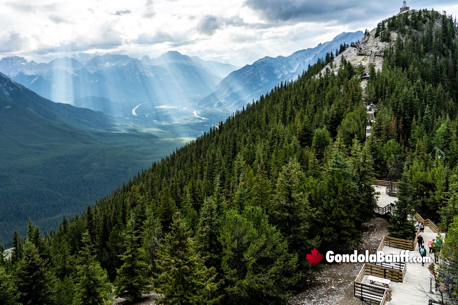 Banff Gondola West Picture Views
