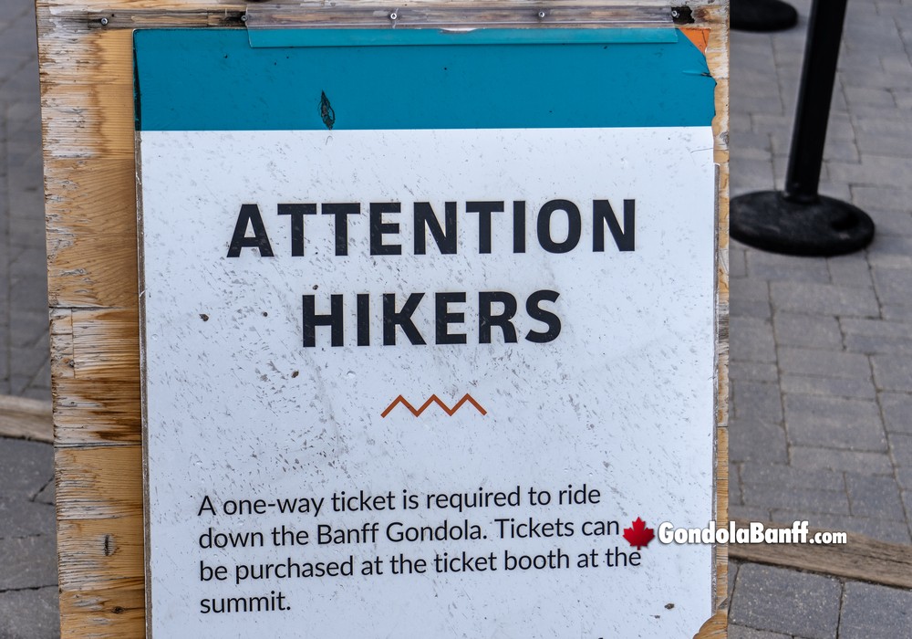 Hiking One Way Ticket