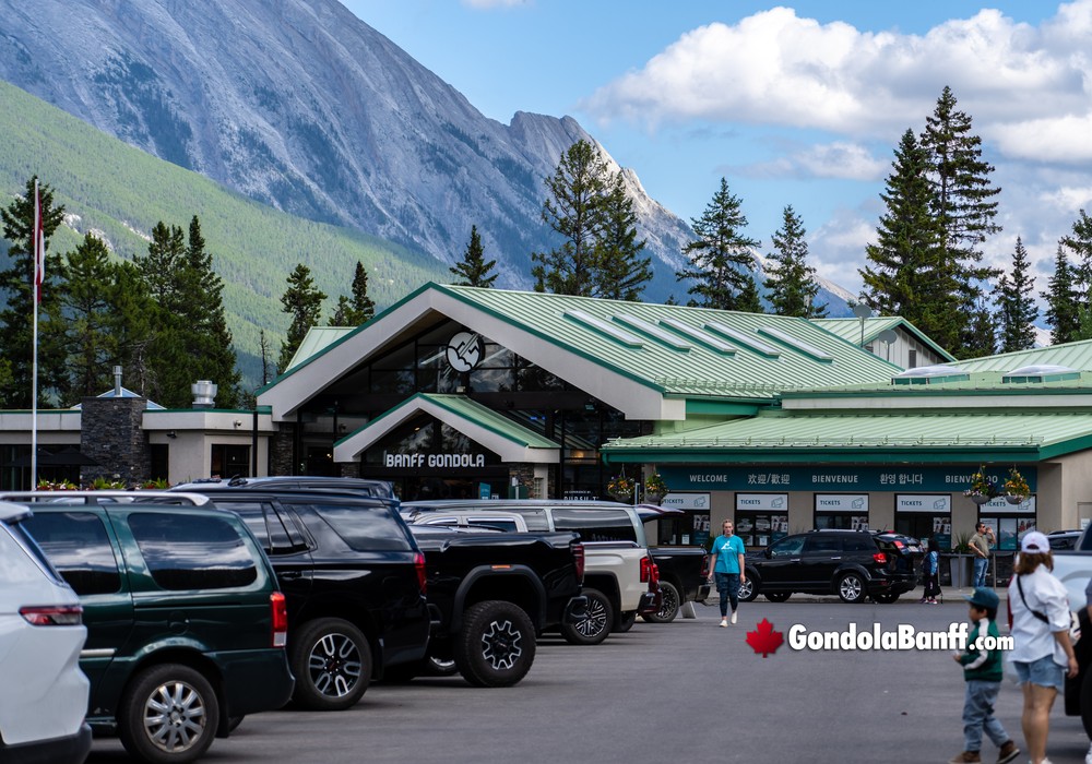 Lower Terminal Parking Banff Gondola