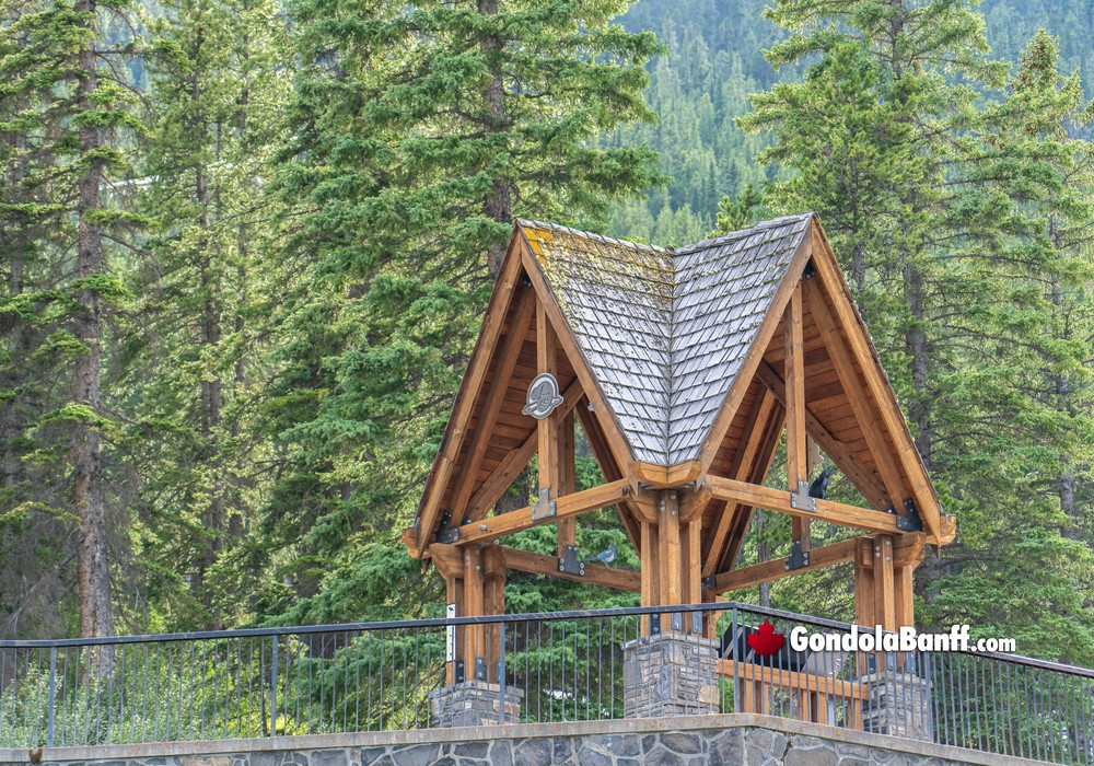 Mountain side Gazebo Banff Gondola