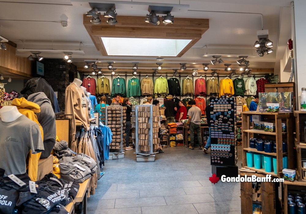 Shop for Clothing Banff Gondola