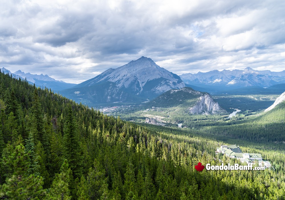 Views as You Rise Banff Gondola