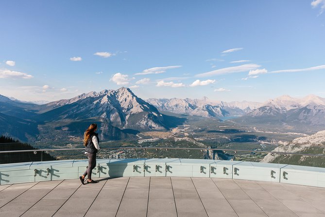 Banff Gondola Panoramic Deck View