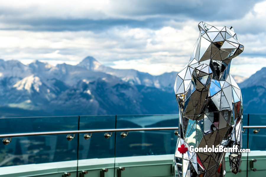 Banff Gondola Panoramic Deck View