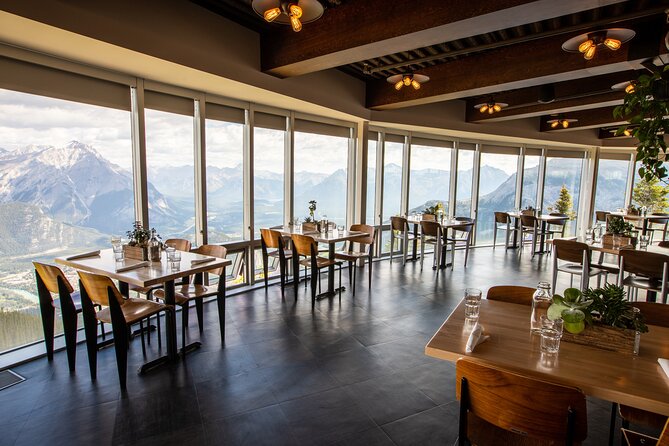 Banff Gondola Restaurant View